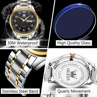 Foto 5 | Foto 5 | Reloj Olevs de Cuarzo de Acero Inoxidable para Hombre - Venta Internacional