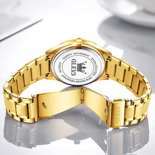 Foto 7 | Foto 7 | Reloj Olevs All Gold Para Hombre De Acero Inoxidable Resistente Al Agua - Venta Internacional.