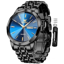 Reloj De Pulsera Olevs Business Dress Analog Quartz Para Hombre - Venta Internacional.