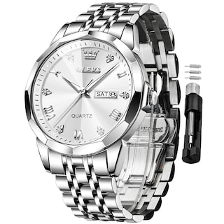 Foto 1 | Foto 1 | Reloj Olevs Business Dress Diamond Quartz Impermeable Para Hombre - Venta Internacional.