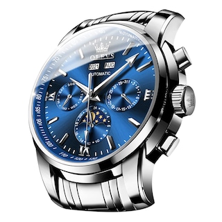 Foto 1 | Foto 1 | Reloj Olevs Automatic Auto Winding Moon Phase Para Hombre - Venta Internacional.