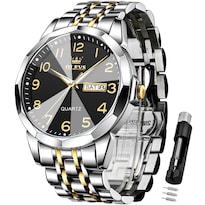 Reloj Olevs Silver Para Hombre, Vestido De Negocios Impermeable - Venta Internacional.