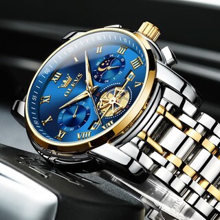 Foto 3 | Foto 3 | Reloj De Pulsera Olevs Chronograph Business Casual Quartz Para Hombre - Venta Internacional.