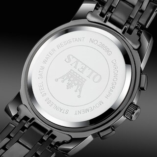 Foto 3 | Foto 3 | Reloj De Pulsera Olevs Chronograph Quartz De Acero Inoxidable Para Hombre - Venta Internacional.