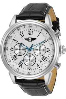 Foto 1 | Foto 1 | Reloj Invicta I 90242-002 Cronógrafo Esfera Plateada de Piel para Hombre - Venta Internacional