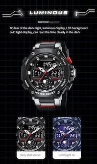 Foto 4 | Foto 4 | Reloj Gosasa S-shock Multifunción Militar A Prueba De Agua - Venta Internacional.
