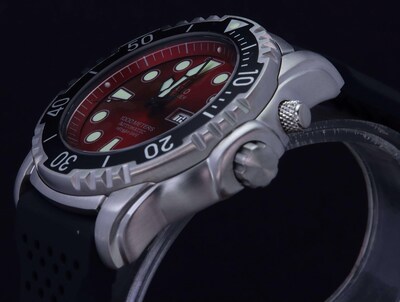 Foto 2 | Foto 2 | Reloj De Buceo Ratio Freediver Helium-safe 1000m Para Hombre Rojo - Venta Internacional.