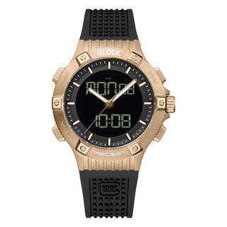 Foto 1 | Foto 1 | Reloj Glock Precision Para Hombre Con Carcasa De Acero Caqui Y Correa Negra - Venta Internacional.