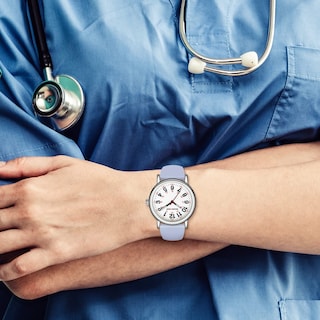 Foto 7 | Foto 7 | Reloj De Enfermera Golden Hour Impermeable De 38 Mm Con Correa De Silicona - Venta Internacional.