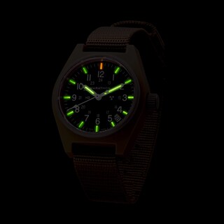 Foto 3 | Foto 3 | Reloj Marathon De Cuarzo De Uso General De 34 Mm, Color Marrón Oscuro - Venta Internacional.