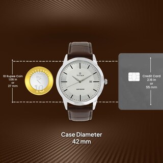 Foto 6 | Foto 6 | Reloj Titan Otoño-invierno 19 Con Esfera Analógica Plateada Para Hombre - Venta Internacional.