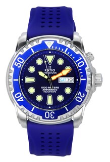Foto 1 | Foto 1 | Reloj De Buceo Ratio Freediver Helium-safe 1000m Para Hombre, Color Azul - Venta Internacional.