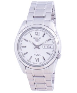Foto 1 | Foto 1 | Reloj Automático Seiko 5 Con Esfera Plateada  21 Joyas Snkl51k1 Para Hombre - Venta Internacional.
