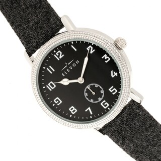 Foto 6 | Foto 6 | Reloj Elevon Northrop Con Correa De Piel Revestida De Lana Color Carbón/negro - Venta Internacional.
