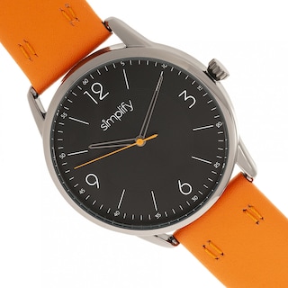 Foto 3 | Foto 3 | Funda Watch Simplify The 6300 Leather-band De 41 Mm Para Hombre - Venta Internacional.
