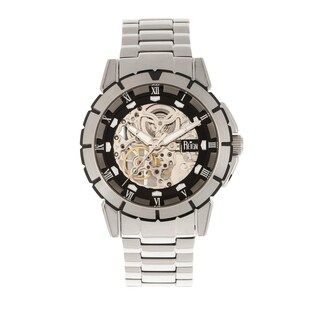 Foto 1 | Foto 1 | Reloj Reign Philippe Automatic Skeleton Con Esfera Negra De 41 Mm - Venta Internacional.