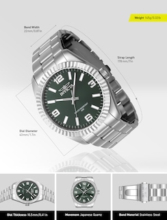 Foto 4 | Foto 4 | Reloj Invicta Specialty 47450 Para Hombre Resistente Al Agua 50 M - Venta Internacional.