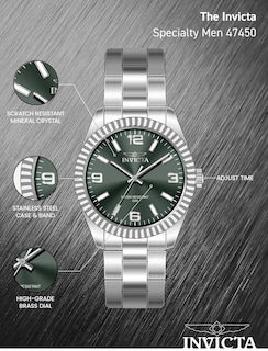 Foto 5 | Foto 5 | Reloj Invicta Specialty 47450 Para Hombre Resistente Al Agua 50 M - Venta Internacional.