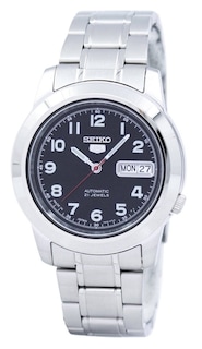 Foto 1 | Foto 1 | Reloj Seiko Seiko5 Snkk35j1  Automático  Negro  Para Hombre - Venta Internacional.