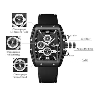 Foto 5 | Foto 5 | Vestido De Negocios Watch Naviforce Quartz Auto Date Week Para Hombre - Venta Internacional.