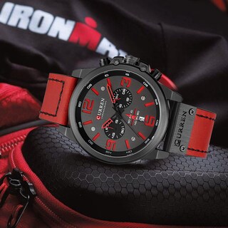 Foto 4 | Foto 4 | Reloj Fanmis Classic Sandwich Con Esfera Tipo Sándwich Y Correa De Piel Para Hombre - Venta Internacional.