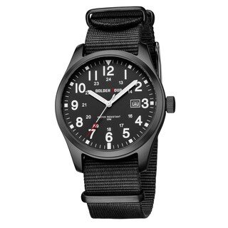 Foto 1 | Foto 1 | Reloj Golden Hour Para Hombre Con Correa Deslizante De Nailon Y Esfera Amarilla - Venta Internacional.
