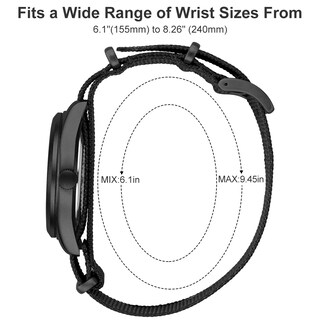 Foto 4 | Foto 4 | Reloj Golden Hour Para Hombre Con Correa Deslizante De Nailon Y Esfera Amarilla - Venta Internacional.