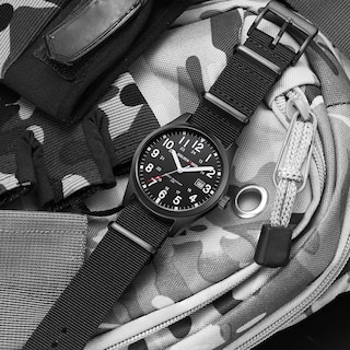 Foto 6 | Foto 6 | Reloj Golden Hour Para Hombre Con Correa Deslizante De Nailon Y Esfera Amarilla - Venta Internacional.