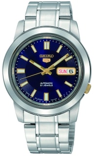 Foto 1 | Foto 1 | Reloj Seiko Snkk11 5 De Acero Inoxidable Con Esfera Azul Para Hombre - Venta Internacional.