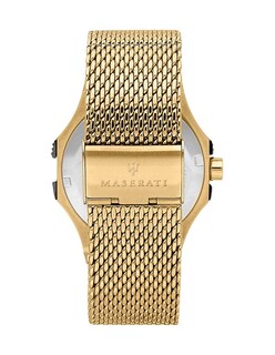 Foto 6 | Foto 6 | Reloj Maserati Hombre Potenza R8853108006 Caja Redonda 40mm Diámetro Acero Inoxidable Cierre Desplegable Movimiento Cuarzo