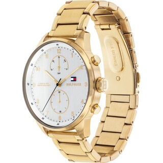 Foto 3 | Foto 3 | Reloj Tommy Hilfiger Hombre Chase 1791576 Caja Redonda 44mm Diámetro Acero Inoxidable Cierre Desplegable Movimiento Cuarzo