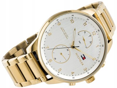Foto 6 | Foto 6 | Reloj Tommy Hilfiger Hombre Chase 1791576 Caja Redonda 44mm Diámetro Acero Inoxidable Cierre Desplegable Movimiento Cuarzo