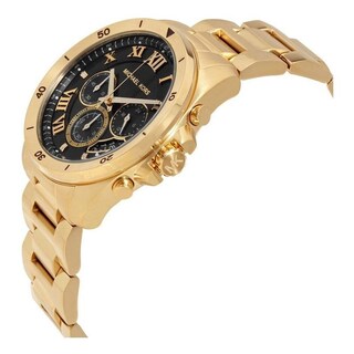 Foto 3 | Foto 3 | Reloj Michael Kors Hombre Classic Mk8481 Caja Redonda 44mm Diámetro Acero Inoxidable Cierre Presion Movimiento Cuarzo Dial Negro