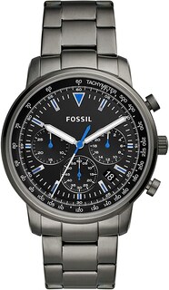 Foto 1 | Foto 1 | Reloj Fossil Hombre Goodwin Fs5518 Caja Redonda 44mm Diámetro Acero Inoxidable Cierre Desplegable Movimiento Cuarzo Dial Negro
