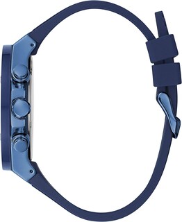 Foto 3 | Foto 3 | Reloj Guess Hombre Poseidon Gw0057g3 Caja Redonda 46mm Diámetro Acero Inoxidable Cierre Hebilla Movimiento Cuarzo