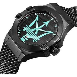 Foto 2 | Foto 2 | Reloj Maserati Hombre Aqua-potenza R8853144002 Caja Redonda 40mm Diámetro Acero Inoxidable Cierre Desplegable