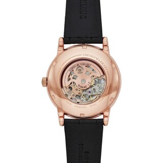 Foto 7 | Foto 7 | Reloj Emporio Armani Hombre Classic Ar60007 Caja Redonda 43mm Diámetro Acero Inoxidable Cierre Hebilla Movimiento Cuarzo