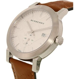 Foto 6 | Foto 6 | Reloj Burberry Hombre Classic Bu9904 Caja Redonda 42mm Diámetro Acero Inoxidable Cierre Hebilla Movimiento Cuarzo