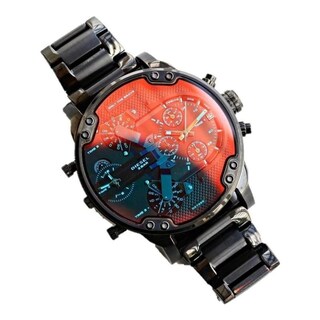Foto 4 | Foto 4 | Reloj Diesel Hombre Mr Daddy Dz7395 Caja Redonda 55mm Diámetro Acero Inoxidable Cierre Desplegable Movimiento Cuarzo