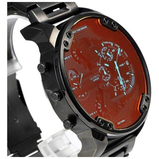 Foto 5 | Foto 5 | Reloj Diesel Hombre Mr Daddy Dz7395 Caja Redonda 55mm Diámetro Acero Inoxidable Cierre Desplegable Movimiento Cuarzo