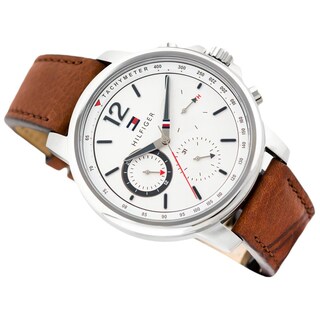 Foto 3 | Foto 3 | Reloj Tommy Hilfiger Hombre Landon 1791531 Caja Redonda 44mm Diámetro Acero Inoxidable Cierre Hebilla Movimiento Cuarzo