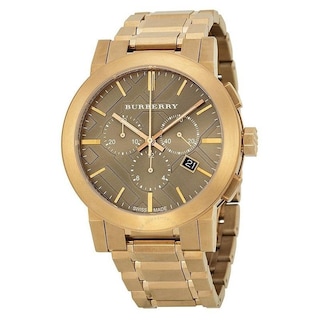 Foto 1 | Foto 1 | Reloj Burberry Hombre Classic Bu9353 Caja Redonda 42mm Diámetro Acero Inoxidable Cierre Desplegable Movimiento Cuarzo