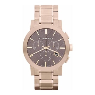 Foto 2 | Foto 2 | Reloj Burberry Hombre Classic Bu9353 Caja Redonda 42mm Diámetro Acero Inoxidable Cierre Desplegable Movimiento Cuarzo