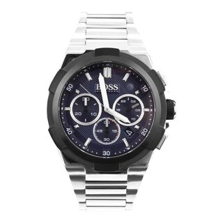 Foto 4 | Foto 4 | Reloj Hugo Boss Hombre Supernova 1513359 Caja Redonda 48mm Diámetro Acero Inoxidable Cierre Desplegable Movimiento Cuarzo