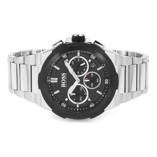 Foto 5 | Foto 5 | Reloj Hugo Boss Hombre Supernova 1513359 Caja Redonda 48mm Diámetro Acero Inoxidable Cierre Desplegable Movimiento Cuarzo