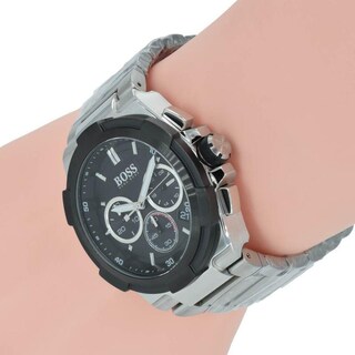 Foto 7 | Foto 7 | Reloj Hugo Boss Hombre Supernova 1513359 Caja Redonda 48mm Diámetro Acero Inoxidable Cierre Desplegable Movimiento Cuarzo