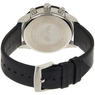 Foto 5 | Foto 5 | Reloj Emporio Armani Hombre Aviator Ar11243 Caja Redonda 43mm Diámetro Acero Inoxidable Cierre Hebilla Movimiento Cuarzo