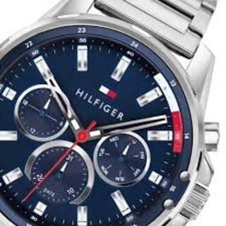 Foto 4 | Foto 5 | Reloj Tommy Hilfiger Hombre Mason 1791788 Caja Redonda 45mm Diámetro Acero Inoxidable Cierre Desplegable Movimiento Cuarzo