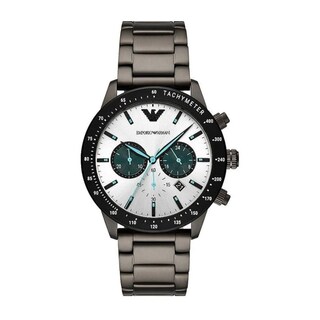 Foto 1 | Foto 1 | Reloj Emporio Armani Hombre Luigi Ar11471 Caja Redonda 43mm Diámetro Acero Inoxidable Cierre Desplegable Movimiento Cuarzo