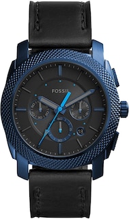 Foto 2 | Foto 2 | Reloj Fossil Hombre Modern Machine Fs5361 Caja Redonda 45mm Diámetro Acero Inoxidable Cierre Hebilla Movimiento Cuarzo